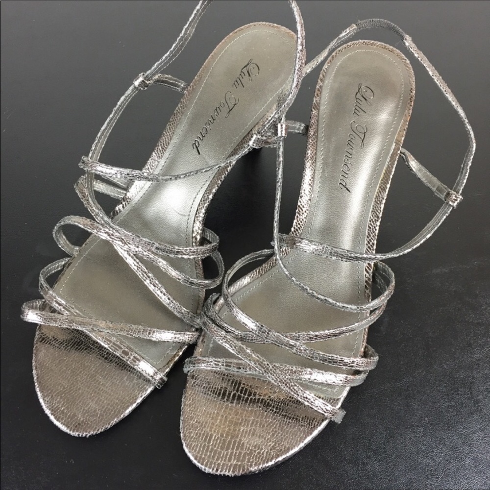 Lulu Townsend Silver Heels